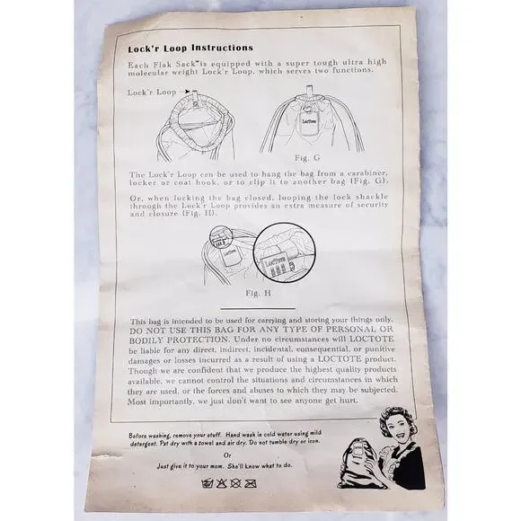 NEW LocTote Flak Sack ll Theft Resitant Backpack - Picture 10 of 13